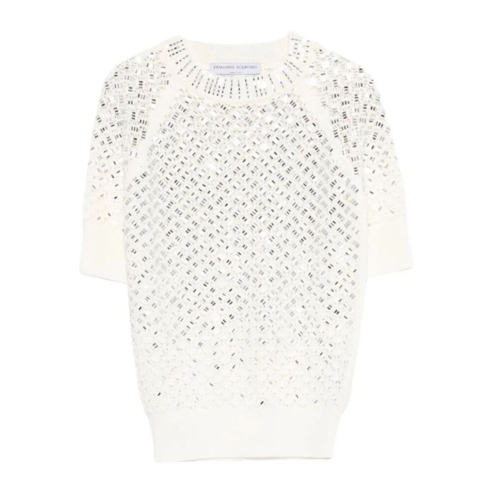 Ermanno Scervino Women Short Sleeve Sweater